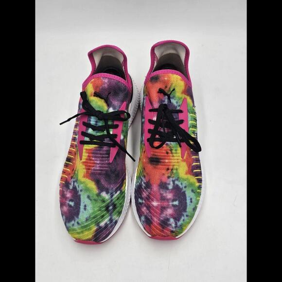 Puma Avid Evoknit Haze Tie-Dye Sneakers Men's Size 11.5 (Pink/Multicolored) - Picture 6 of 8